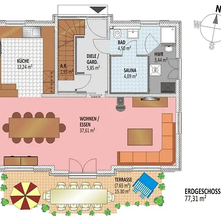 Prázdninový dům Mara Mit 5 Schlafzimmern By Interhome *